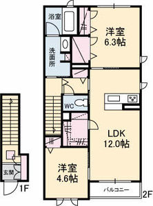 フリューリングターク A0202号室