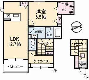 リバーウエストＡ棟 A0201号室