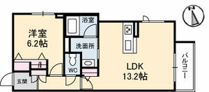 グランベレオ林道駅前 101号室