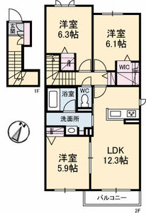 ブルーメ里見 A0201号室