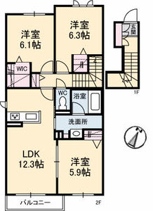 ブルーメ里見 A0205号室