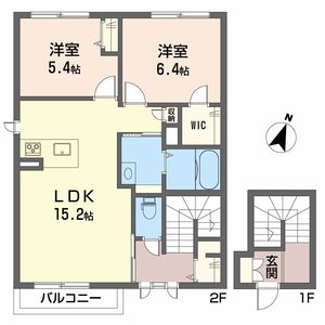 カメリアガーデン春 A0201号室