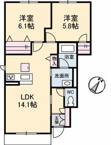 ビエリオコート下吉田 106号室