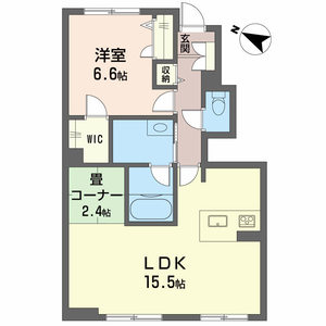 シャーメゾンガーデン松茂　Ｃ棟 C105号室