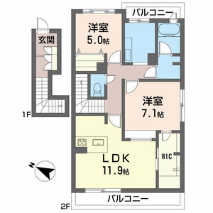 シャーメゾンガーデン松茂 C棟 C206号-15