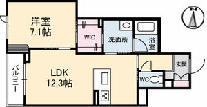 ベレオガーデンズ北方 A0302号室