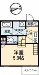 ａｌｐｈａ・ＴＨＥ・ＴＥＲＲＡＣＥ　駅南通り A0205号室