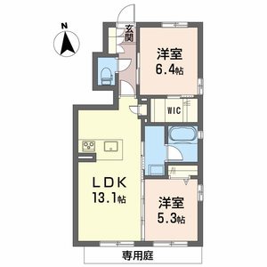 シャーメゾン セルディーナ 105号-2