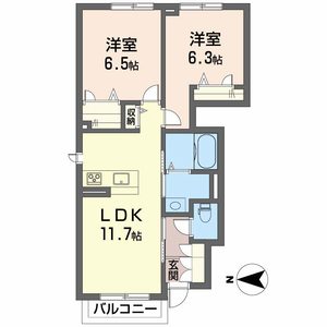 フェリシード　サリーチェ A0101号室