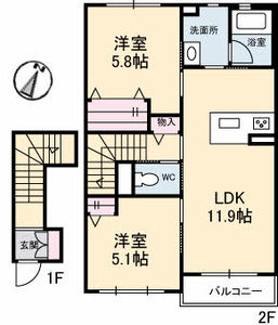 Ｂｅ　Ｗｉｌｌ　Ⅱ 202号室