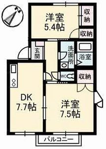 カーサ・ビアンカ A0201号室