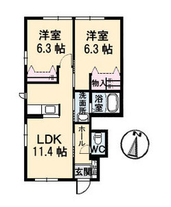 グランマストみくまり　壱番館 A0101号室
