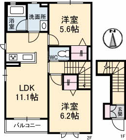 シャーメゾンＪＵＡⅡ A0201号室