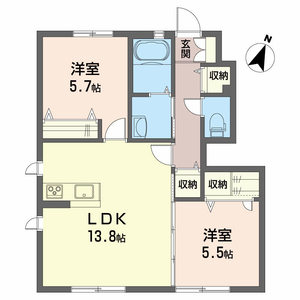 シャーメゾン・まゆ A棟 A101号-2