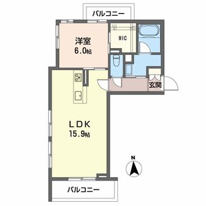 ベレオ北久保 301号室