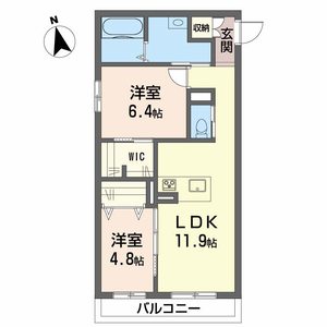 シャーメゾン石手白石 A0205号室