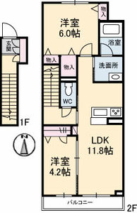 アリスティオ・ガーデンＹ　Ｃ A0203号室