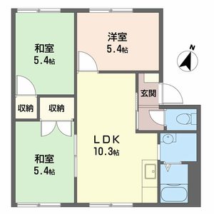 ハイツおの B棟 0107号-2
