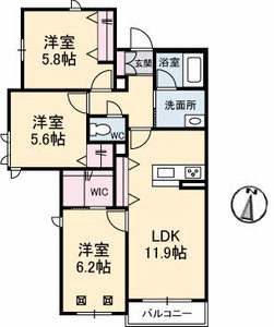 シャーメゾン祥 0201号室