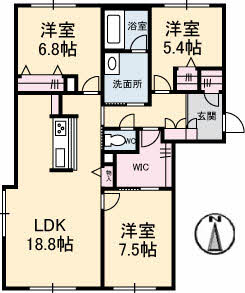 ＢＥＲＥＯ蔵本元町【ＢＥＬＳ認証】 101号室