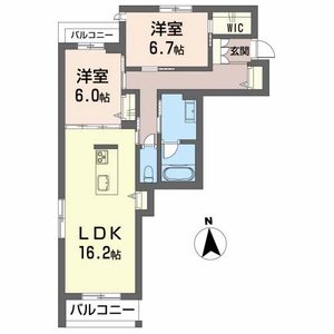 べレオガーデンズ弥右衛門 206号室