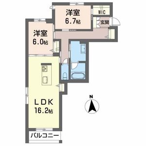 べレオガーデンズ弥右衛門 105号室