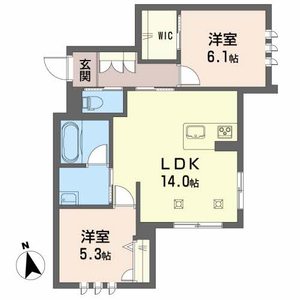 カ－サ・グリナ－ジュＭＪ－Ａ 0105号室