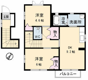 シャーメゾン江崎 A0201号室