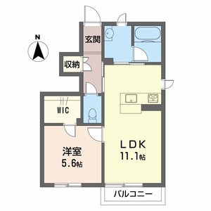シャーメゾン久米　Ａ棟 A0102号室