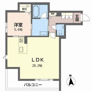シャーメゾン　アリシア A0203号室