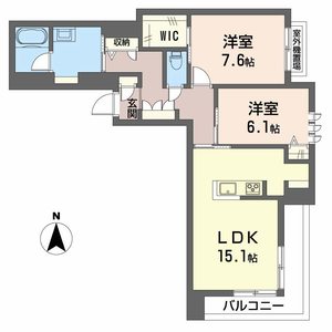 シャーメゾンプライム A0201号室