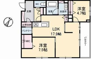 ジャルダン　ヴェール A0204号室