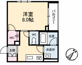シャルムＫ A0202号室