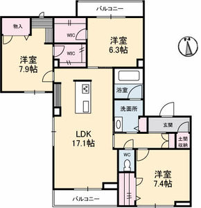 ドエル錦町 302号室