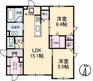 エコルフロント A0101号室
