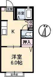 ラ・カーザ　Ｂ棟 B0201号-2