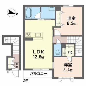 シャーメゾン　ソラーレ 201号室