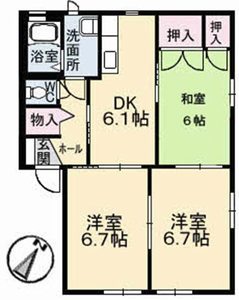 ソレイユ　Ｄ棟 D0102号室