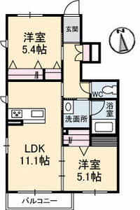 シャーメゾン　アベリア A0101号室