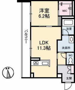 フェリシエール A0208号室