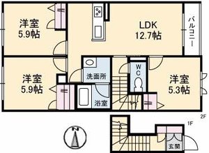 シャーメゾンガーデンズ平田 A0202号-7