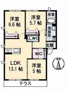 グランマストティアラ　Ｂ棟 B0106号室
