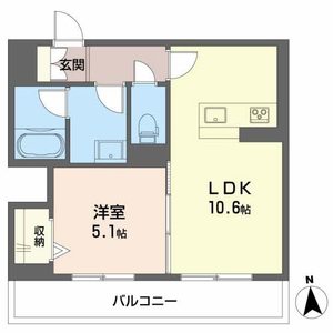 ベレオ雅 302号室