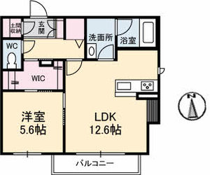 ウィステリア上天神 201号室