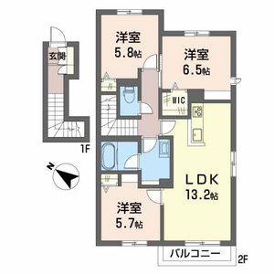 シャーメゾンクレーネ A0201号室