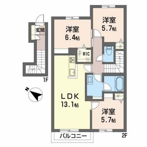 シャーメゾンクレーネ A0203号-16