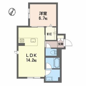 ソレイユ　ルヴァン牛田 A0103号室