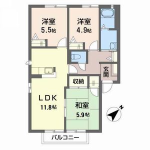 フォーレス２１　Ｃ棟 C0102号-2