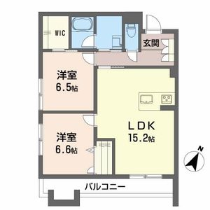 ベンベヌート 105号室