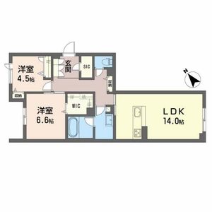 Ｃａｓａ　Ｒｅｇｉｏ　ＭｉｓｕｊｉA0103号室_間取り画像